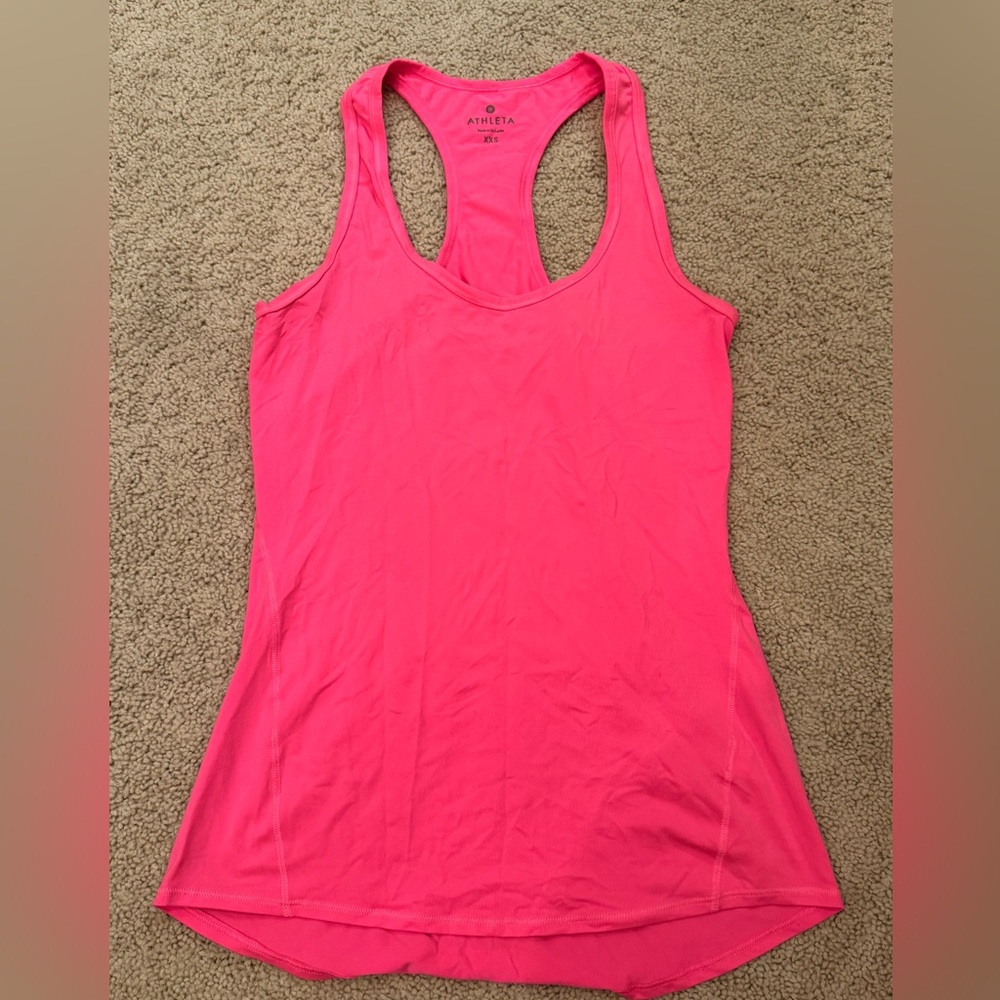 Athleta Pink Tank Top